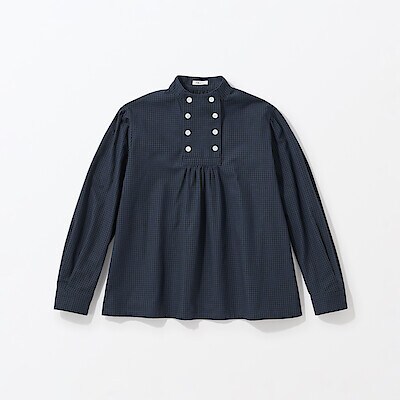 ［ＩＤＥＥ］Ｈ＆　ｂｙ　ＰＯＯＬ　スタンドアップカラーブラウス