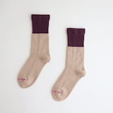 ［ＩＤＥＥ］ＰＯＯＬ　ＴＯＮＥ　ＳＯＣＫＳ　ベージュ　Ｍ