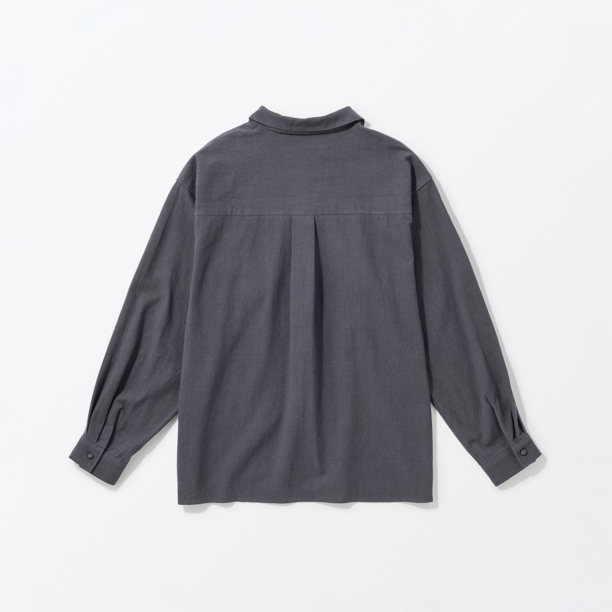 ［ＩＤＥＥ］ＫＡＬ　シャツ　チャコール　Ｍ