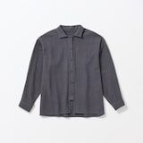 ［ＩＤＥＥ］ＫＡＬ　シャツ　チャコール　Ｍ