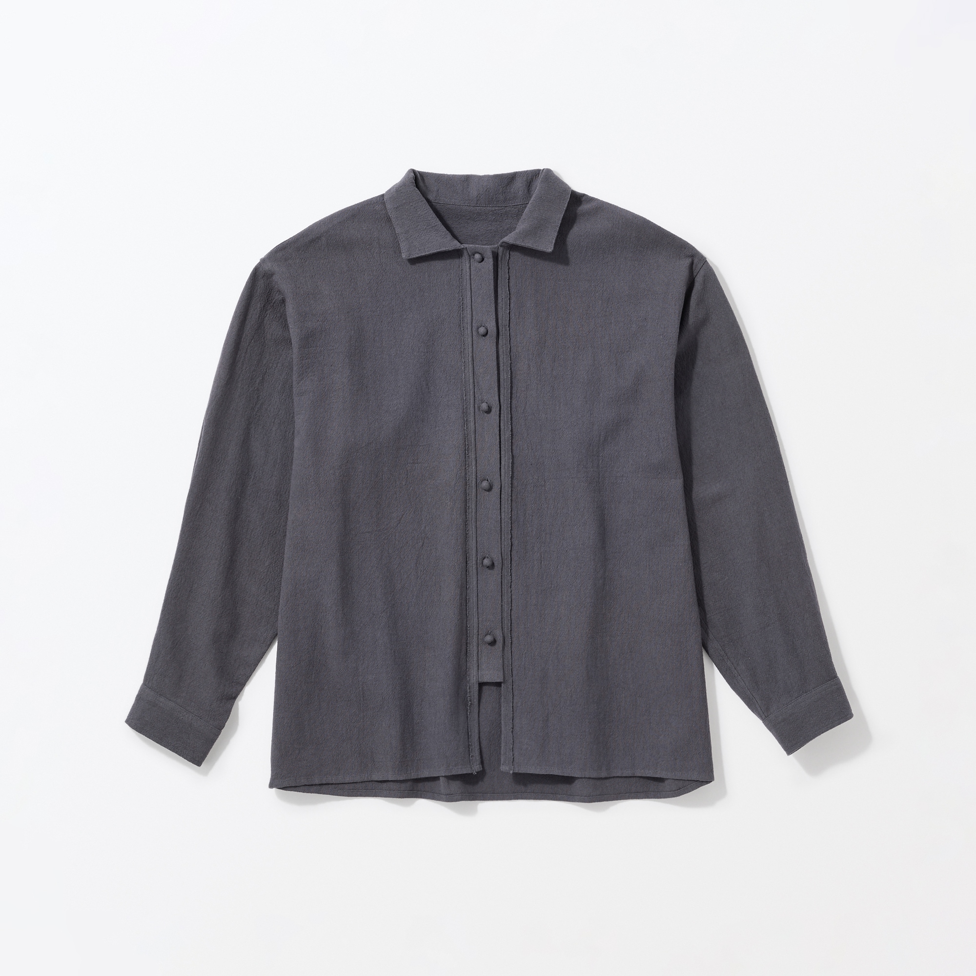 ［ＩＤＥＥ］ＫＡＬ　シャツ　チャコール　Ｍ