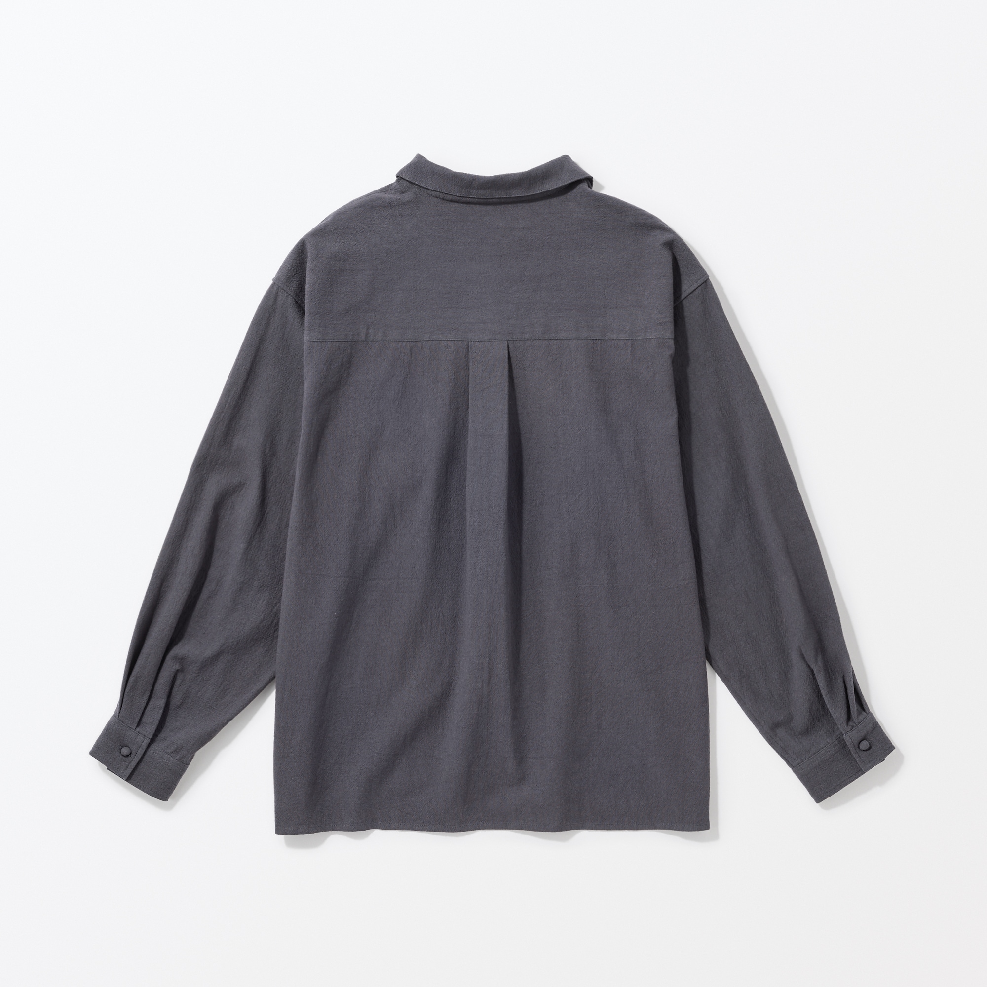 ［ＩＤＥＥ］ＫＡＬ　シャツ　チャコール　Ｌ