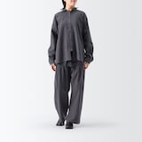 ［ＩＤＥＥ］ＫＡＬ　シャツ　チャコール　Ｌ
