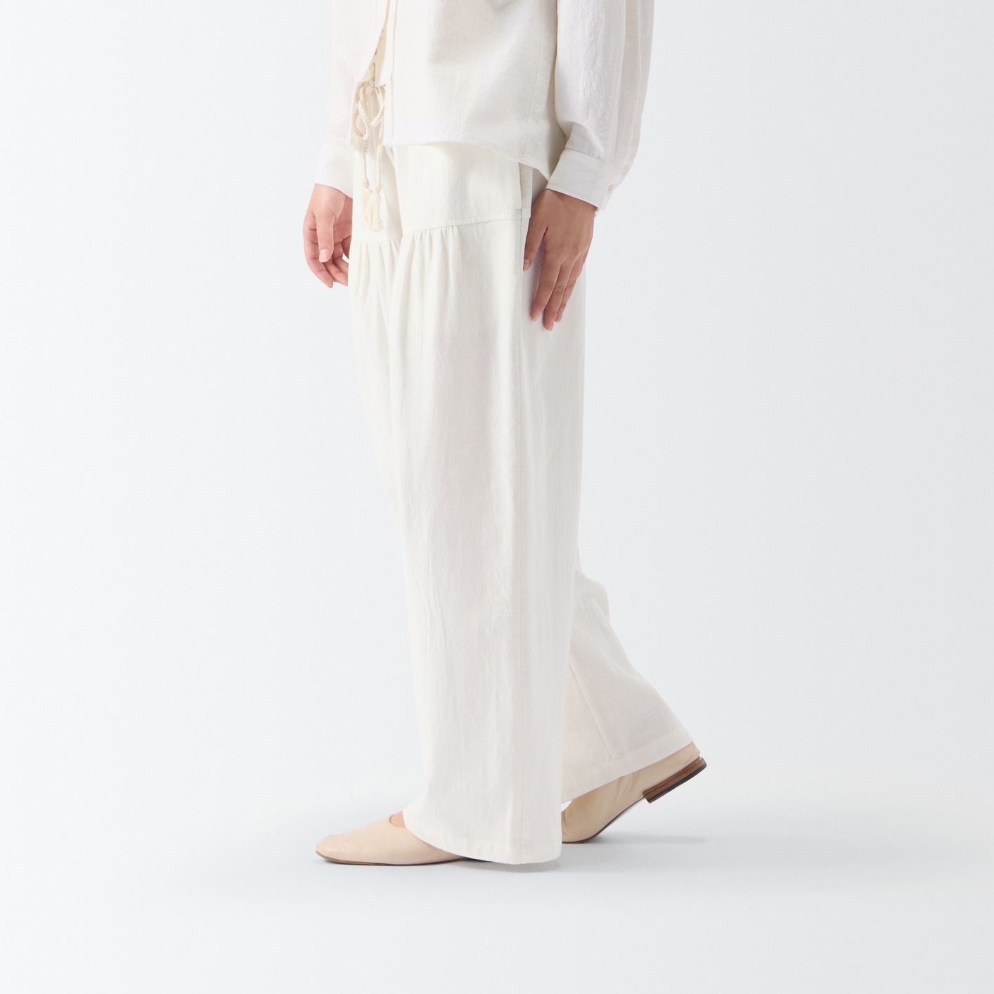 ［ＩＤＥＥ］ＫＡＬ　パンツ　ホワイト