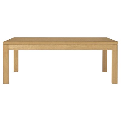 こたつ長方形・本体・タモ材／ナチュラル