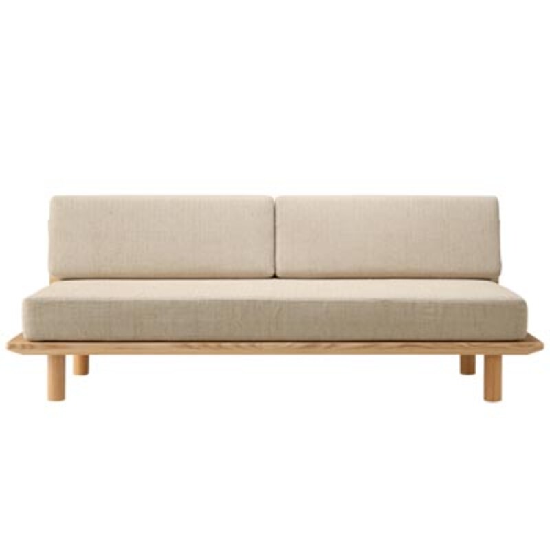 木製ベッドフレーム用クッションパーツ・タモ材／NA | 無印良品 