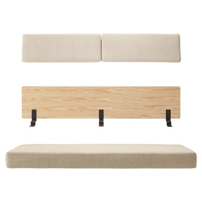 木製ベッドフレーム用クッションパーツ・タモ材／ＮＡ