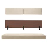 木製ベッドフレーム用クッションパーツ・タモ材／ＢＲ