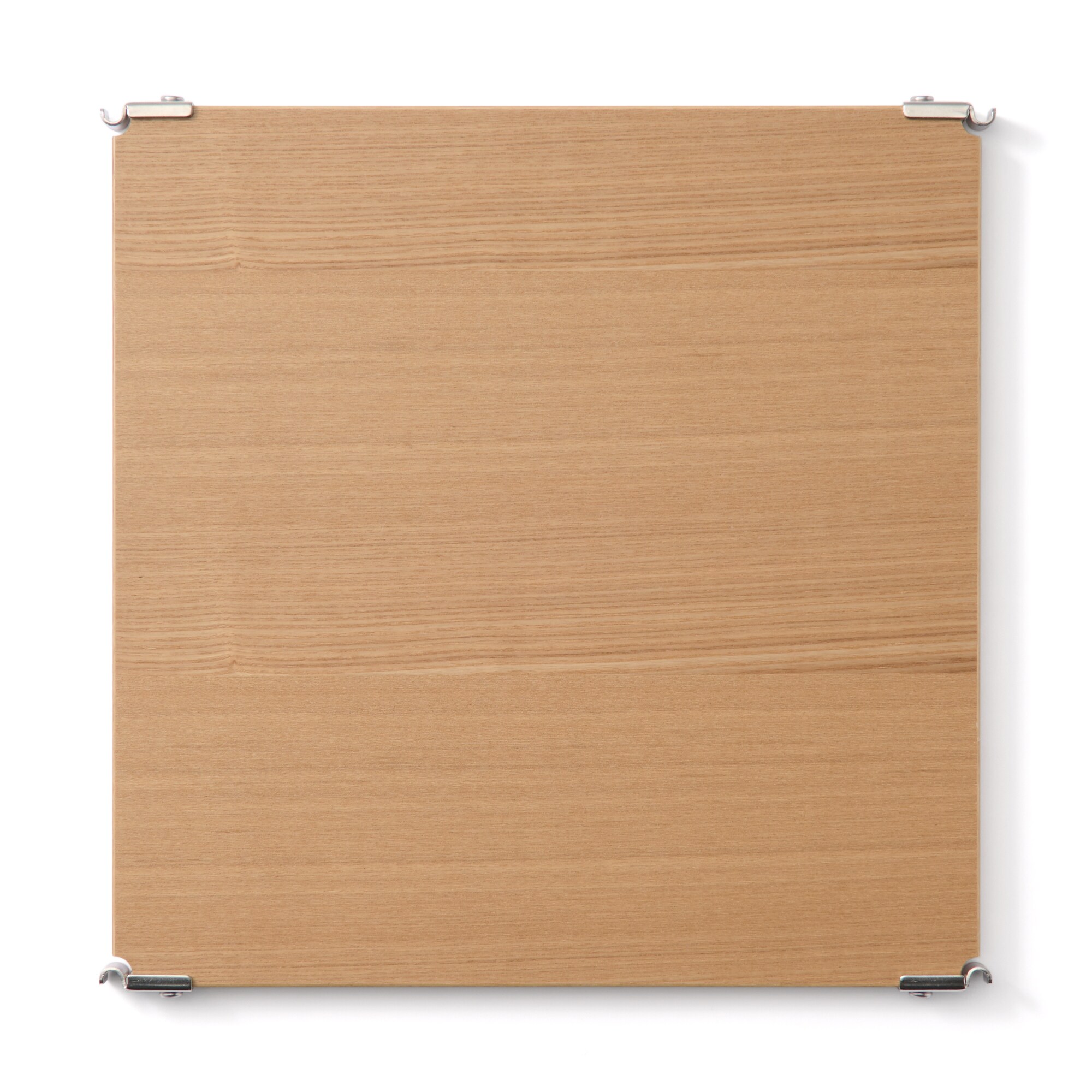 ステンレスユニットシェルフ・ステンレス追加棚・タモ材