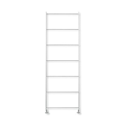 ステンレスユニットシェルフ・ステンレス追加用帆立・中　高さ１２０ｃｍタイプ用