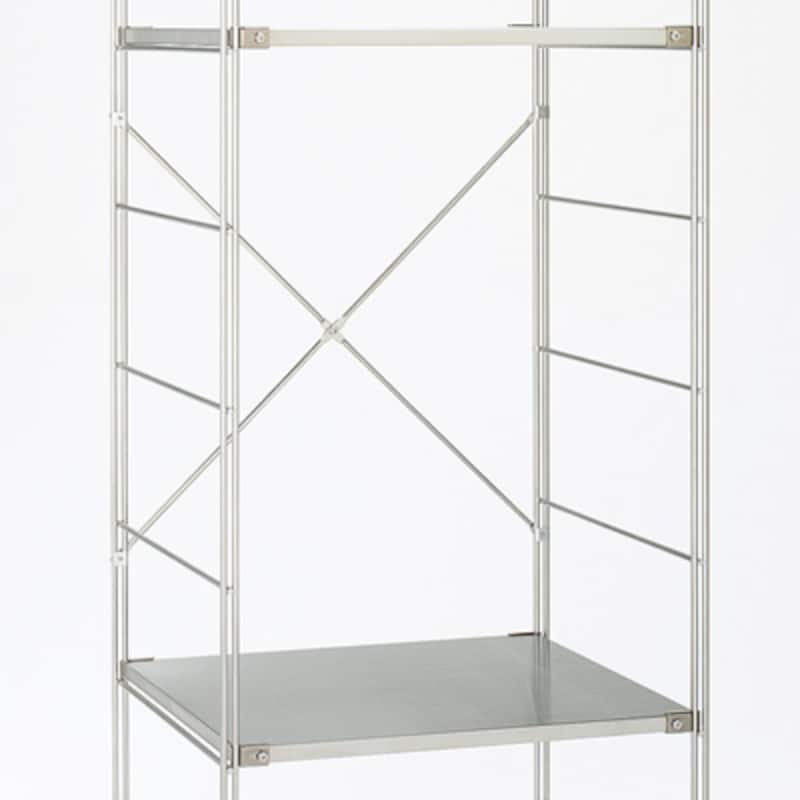 ステンレスユニットシェルフ・ステンレスクロスバー・小 | 無印良品