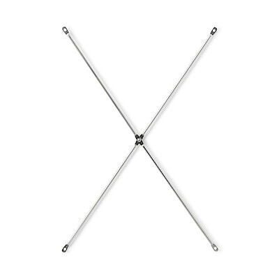 ステンレスユニットシェルフ・ステンレスクロスバー・小　幅５６ｃｍタイプ用