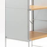 ステンレスユニットシェルフ・ステンレスサイドパネル・小