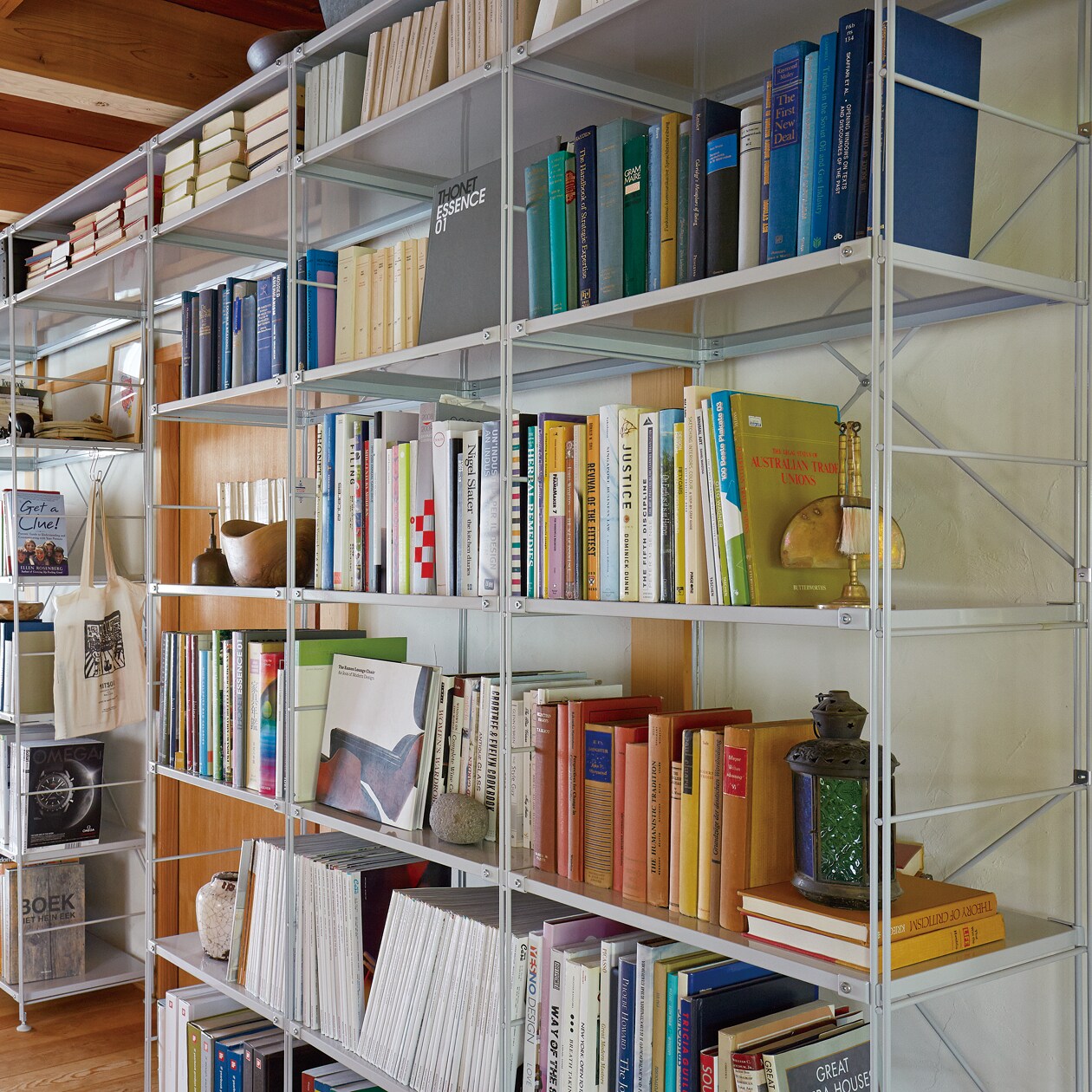 スチールユニットシェルフ・スチール追加棚・グレー