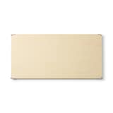 スチールユニットシェルフ・木製追加棚・グレー