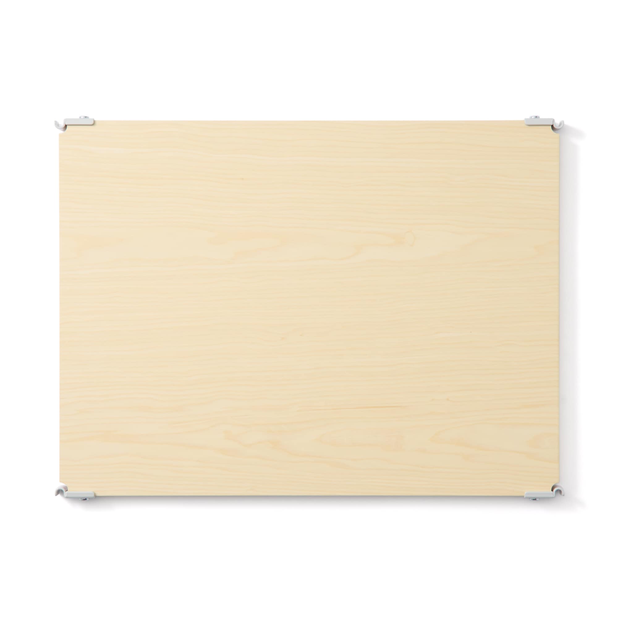 スチールユニットシェルフ・木製追加棚・グレー | 無印良品