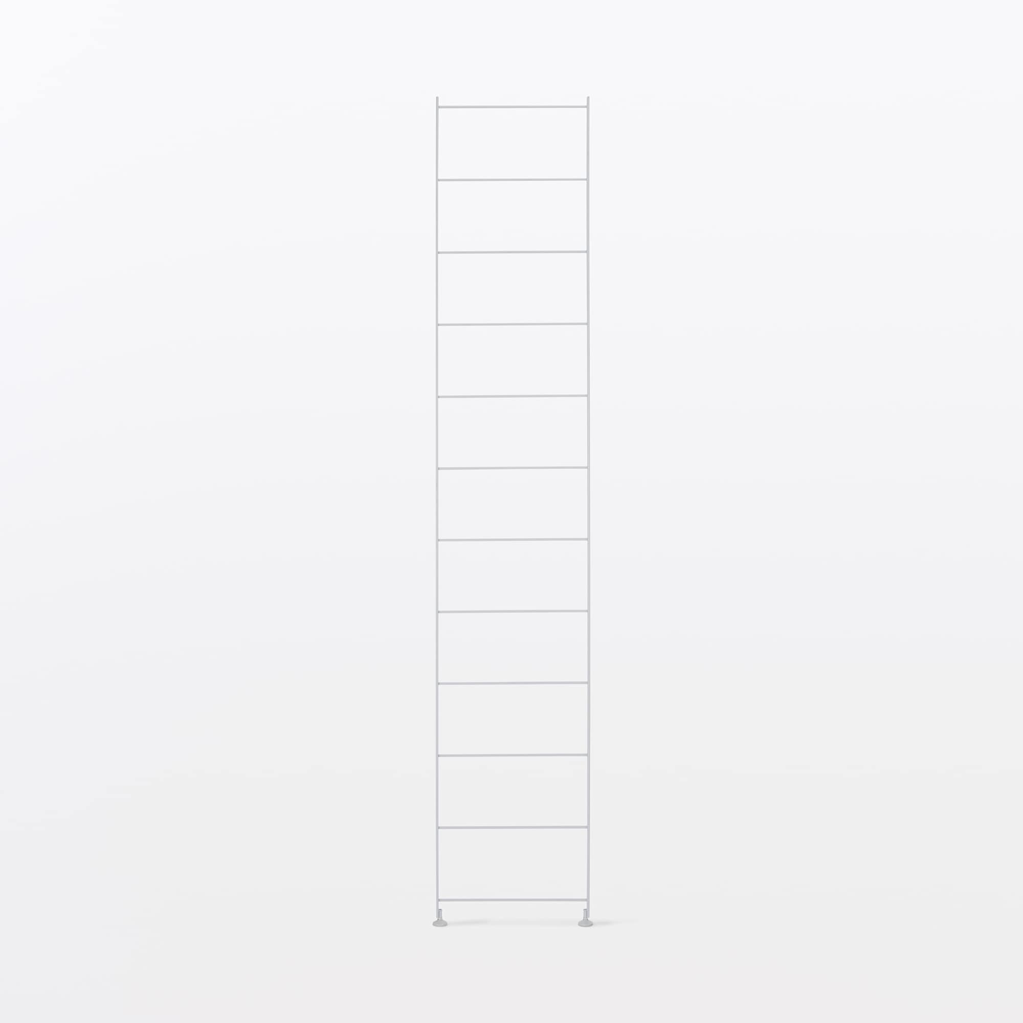 スチールユニットシェルフ・追加用帆立・特大・グレー