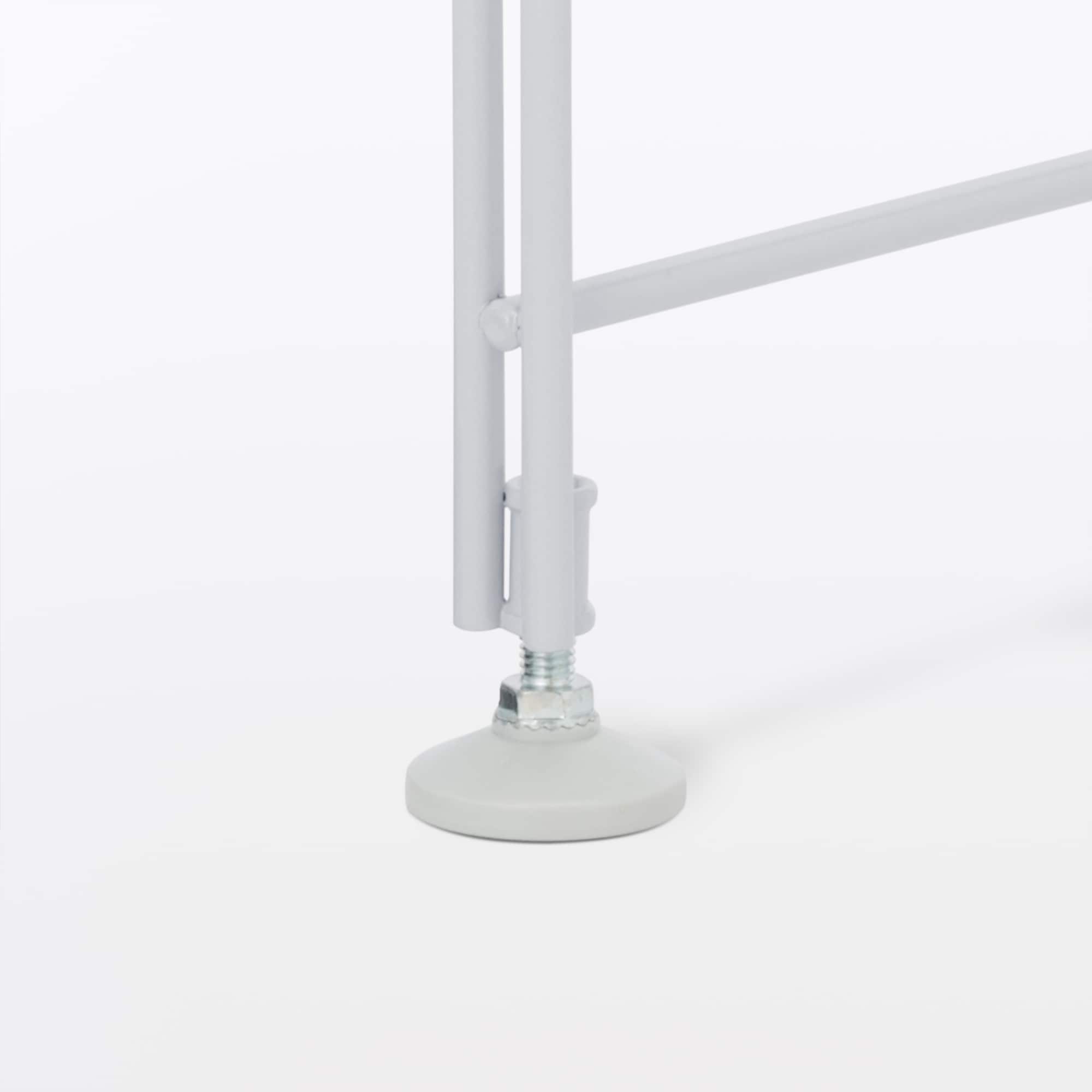 スチールユニットシェルフ・追加用帆立・中・グレー