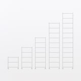 スチールユニットシェルフ・追加用帆立・中・グレー