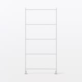 スチールユニットシェルフ・追加用帆立・小・グレー