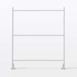 スチールユニットシェルフ・追加用帆立・ミニ・グレー