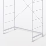 スチールユニットシェルフ用帆立補強パーツ・グレー