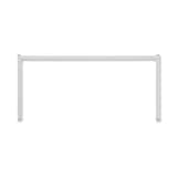 スチールユニットシェルフ用帆立補強パーツ・グレー