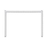 スチールユニットシェルフ用帆立補強パーツ（グレー）