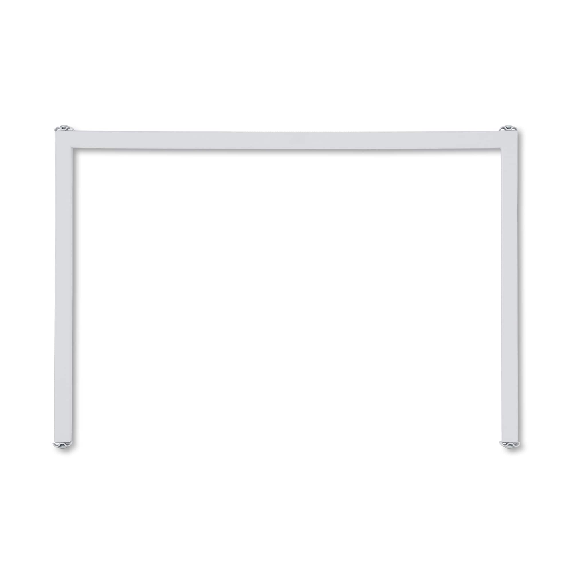 スチールユニットシェルフ用帆立補強パーツ（グレー）