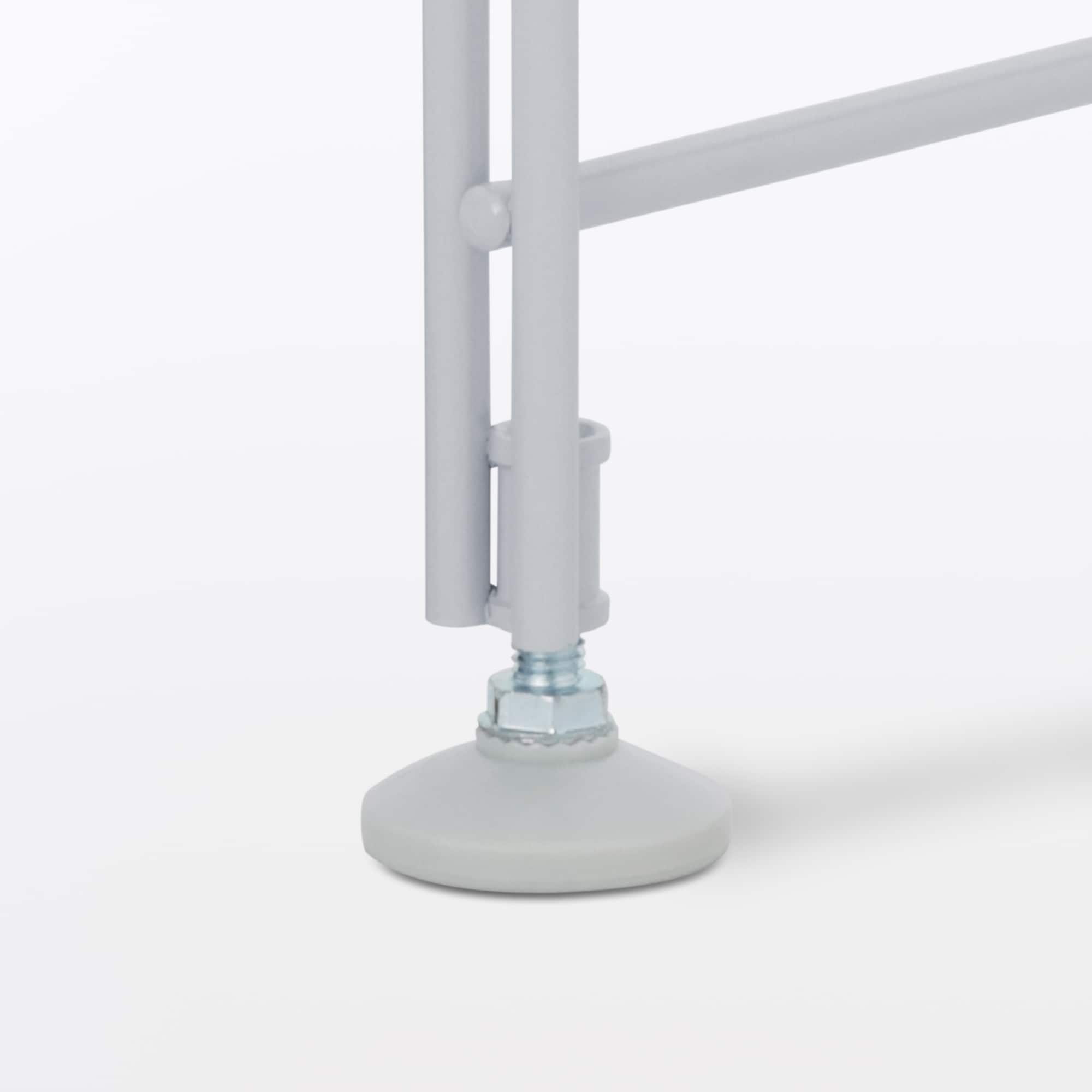 スチールユニットシェルフ・奥行25cmタイプ・追加用帆立・大