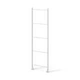 スチールユニットシェルフ・奥行２５ｃｍタイプ・追加用帆立・小・グレー