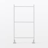 スチールユニットシェルフ・奥行２５ｃｍタイプ・追加用帆立・ミニ・グレー