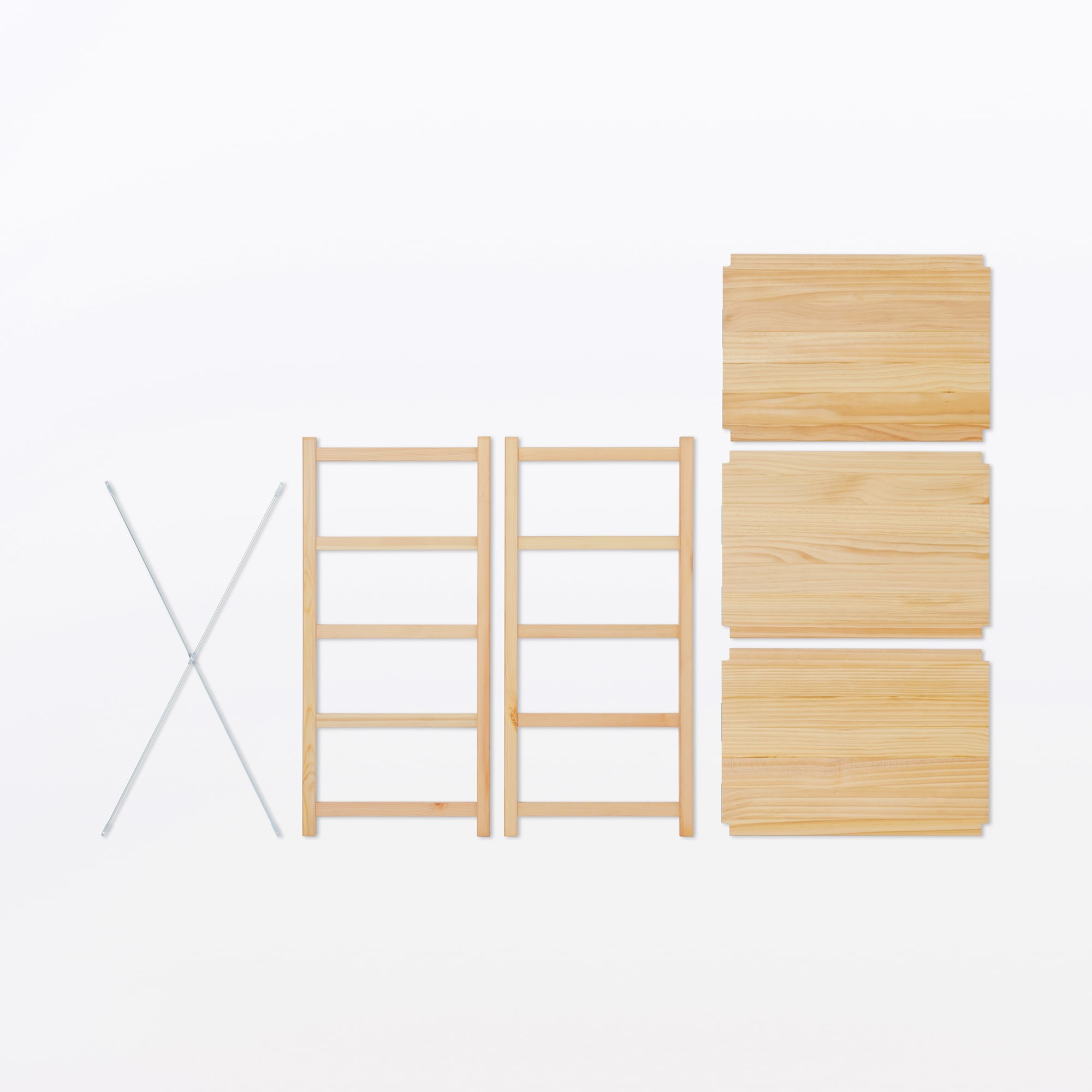 パイン材ユニットシェルフ・５８ｃｍ幅・小