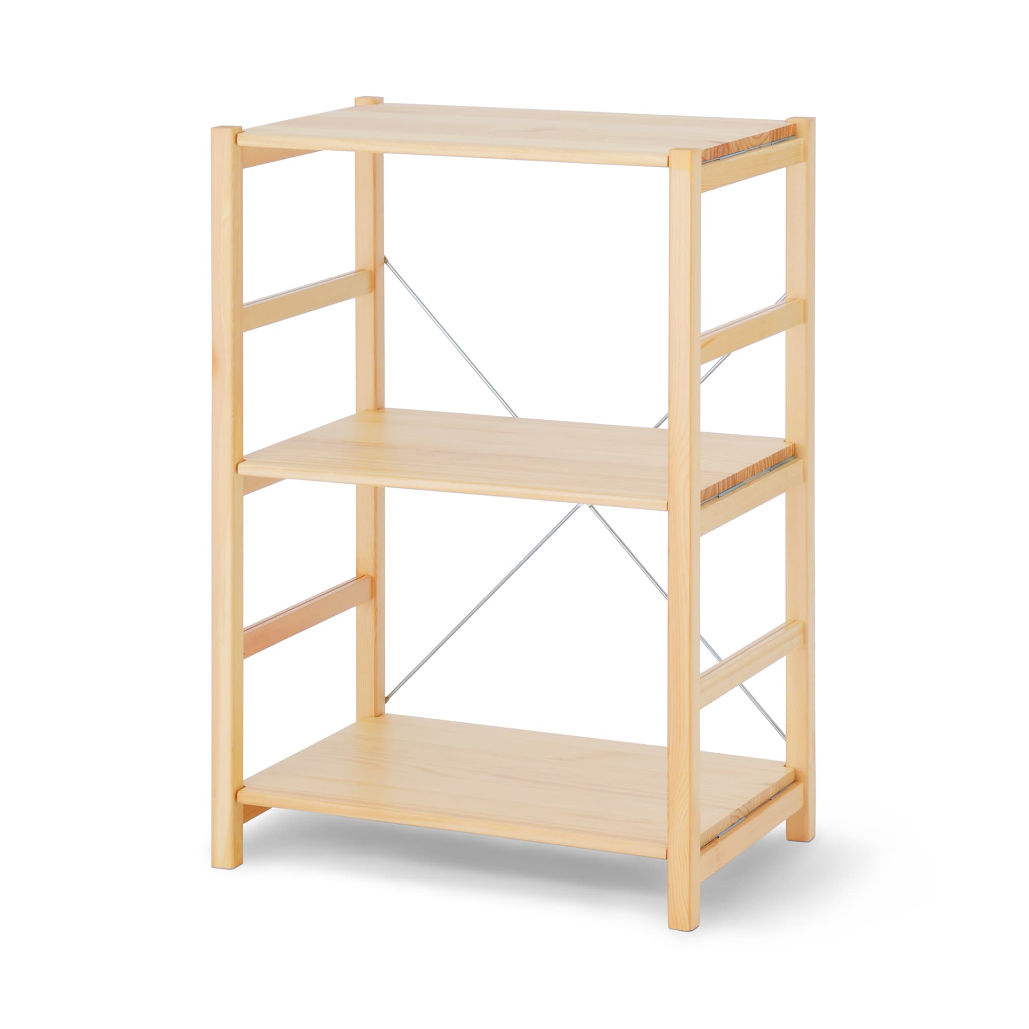 パイン材ユニットシェルフ・５８ｃｍ幅・小