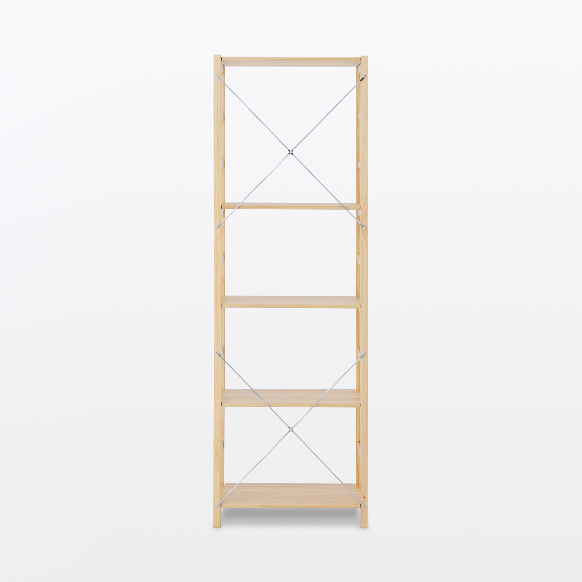 パイン材ユニットシェルフ・５８ｃｍ幅・大