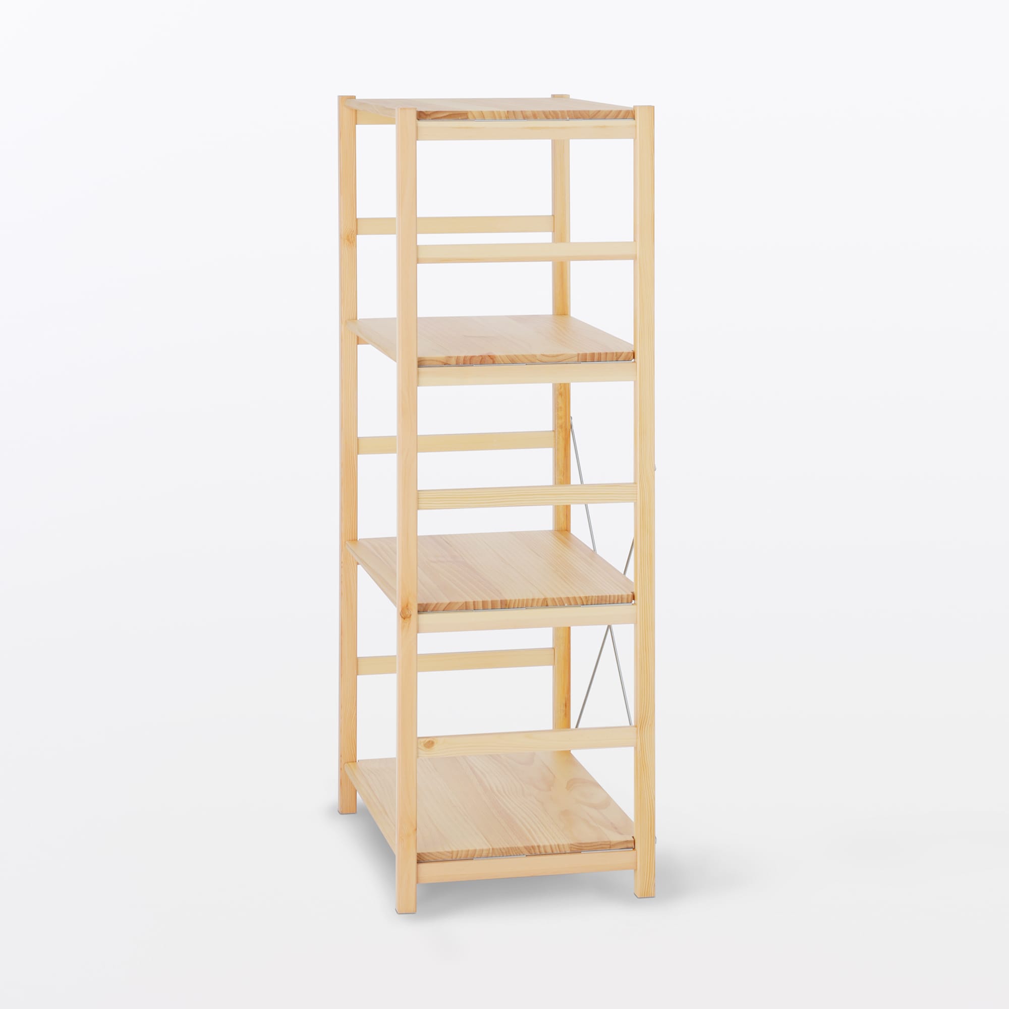 パイン材ユニットシェルフ・５８ｃｍ幅・中