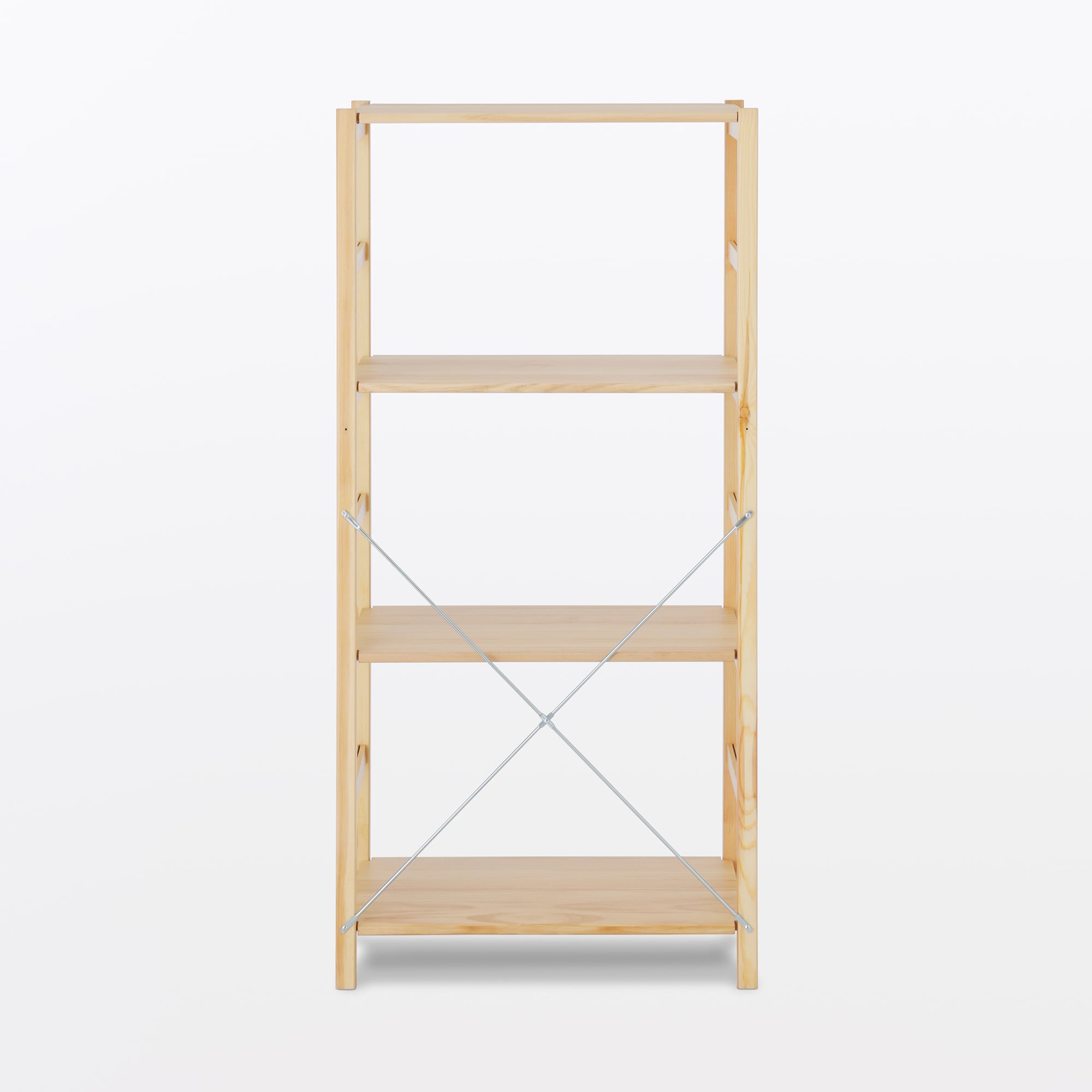 パイン材ユニットシェルフ・５８ｃｍ幅・中