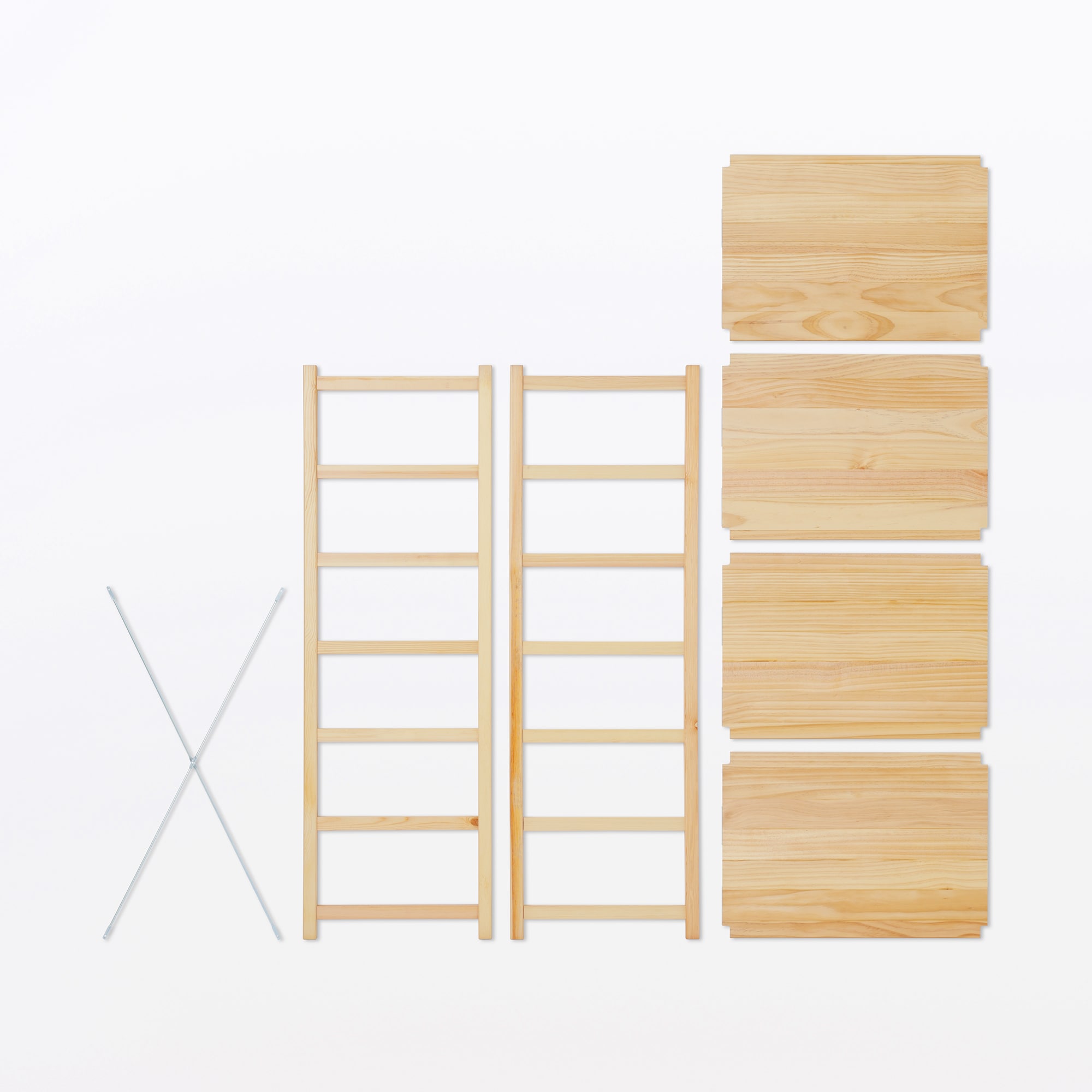 パイン材ユニットシェルフ・５８ｃｍ幅・中