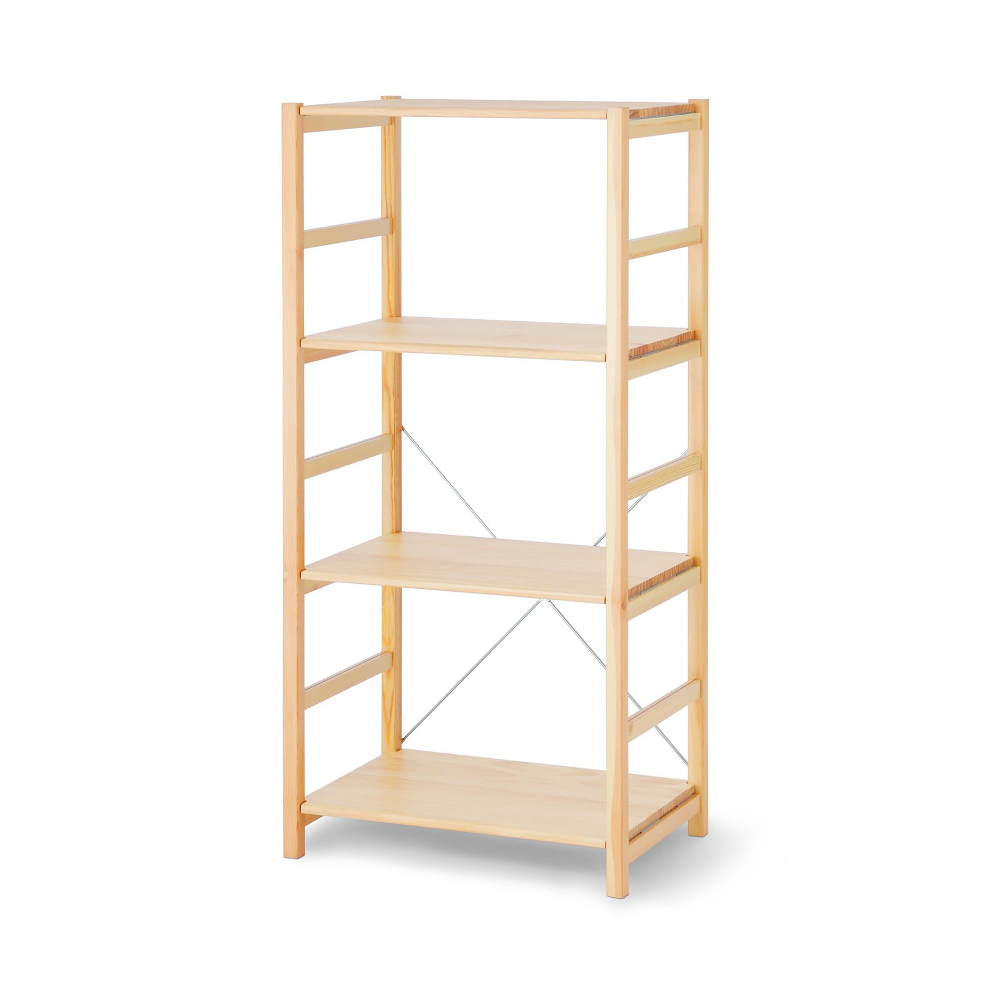 パイン材ユニットシェルフ・５８ｃｍ幅・中