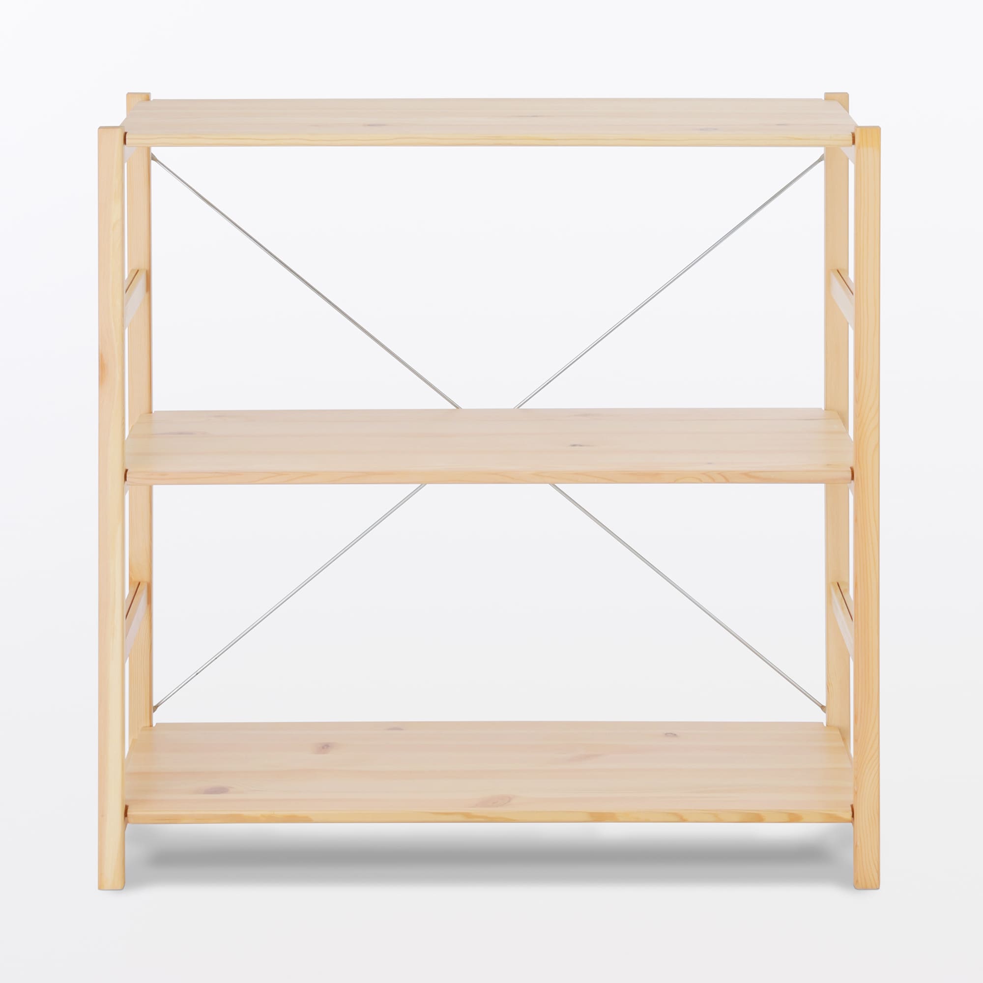 パイン材ユニットシェルフ・８６ｃｍ幅・小