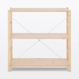 パイン材ユニットシェルフ・８６ｃｍ幅・小