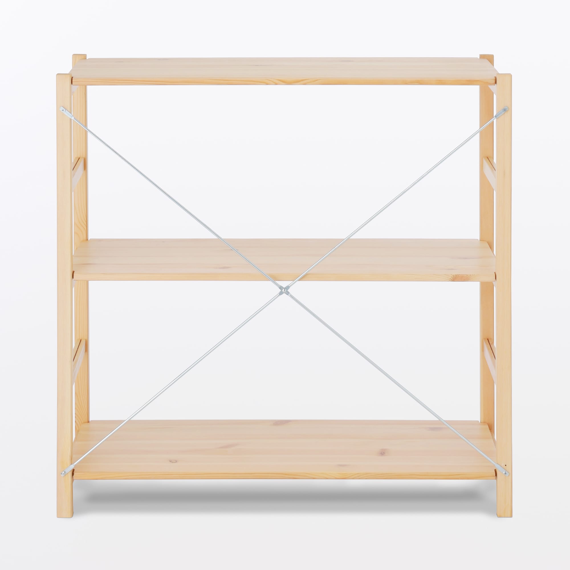 パイン材ユニットシェルフ・８６ｃｍ幅・小