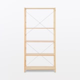 パイン材ユニットシェルフ・８６ｃｍ幅・大