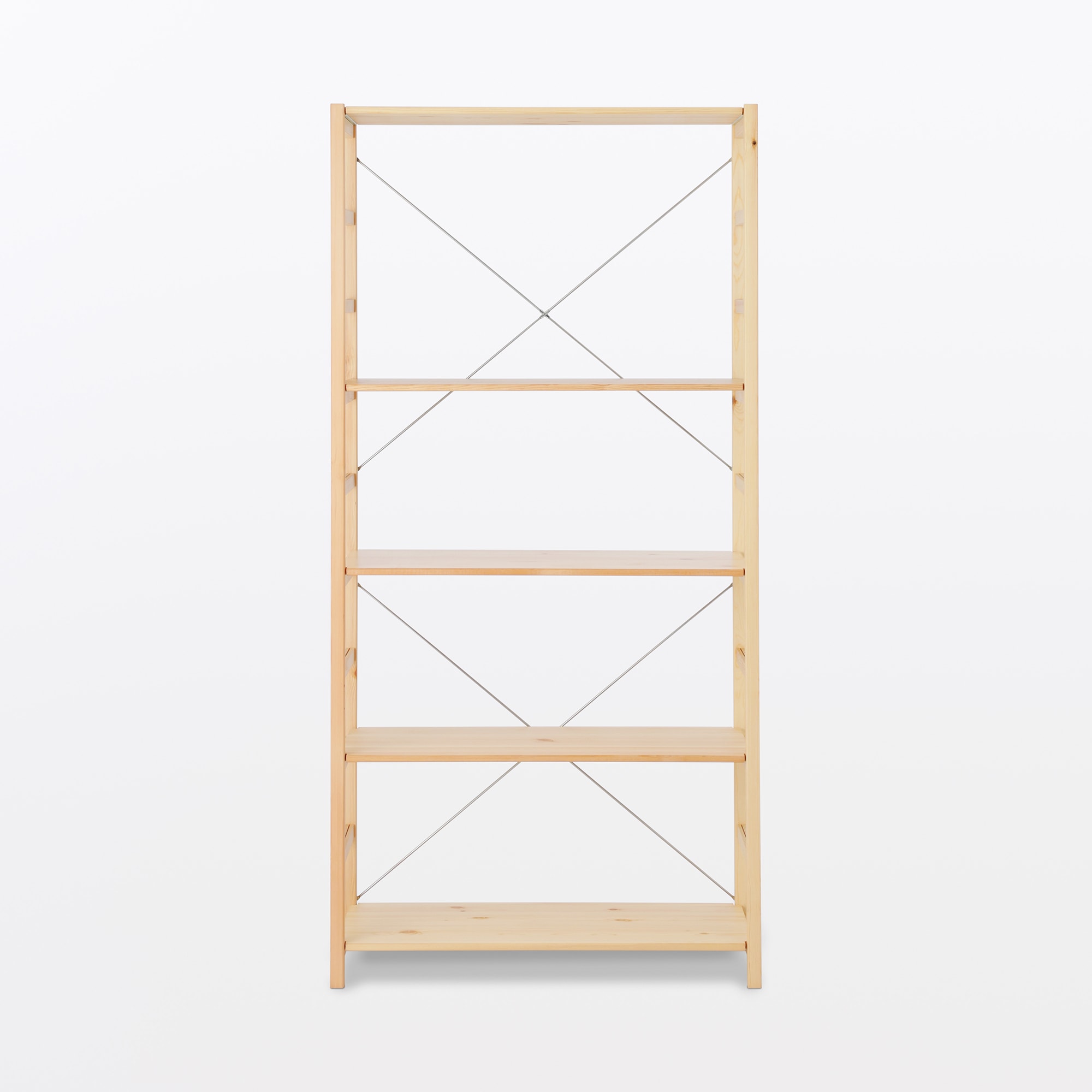 パイン材ユニットシェルフ・８６ｃｍ幅・大