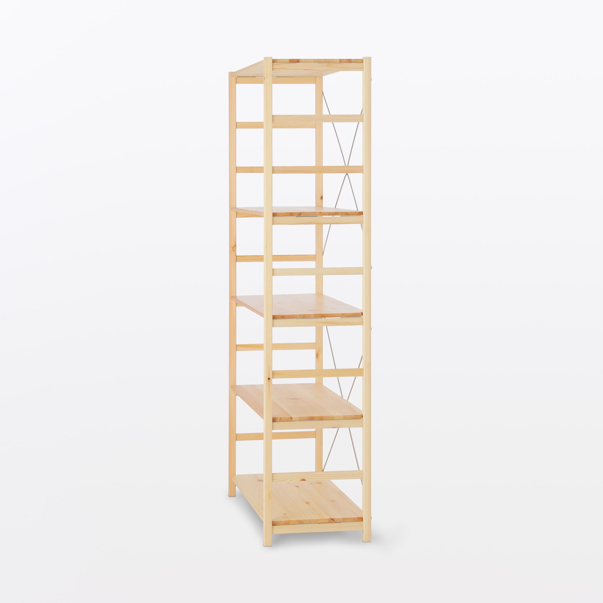 パイン材ユニットシェルフ・８６ｃｍ幅・大