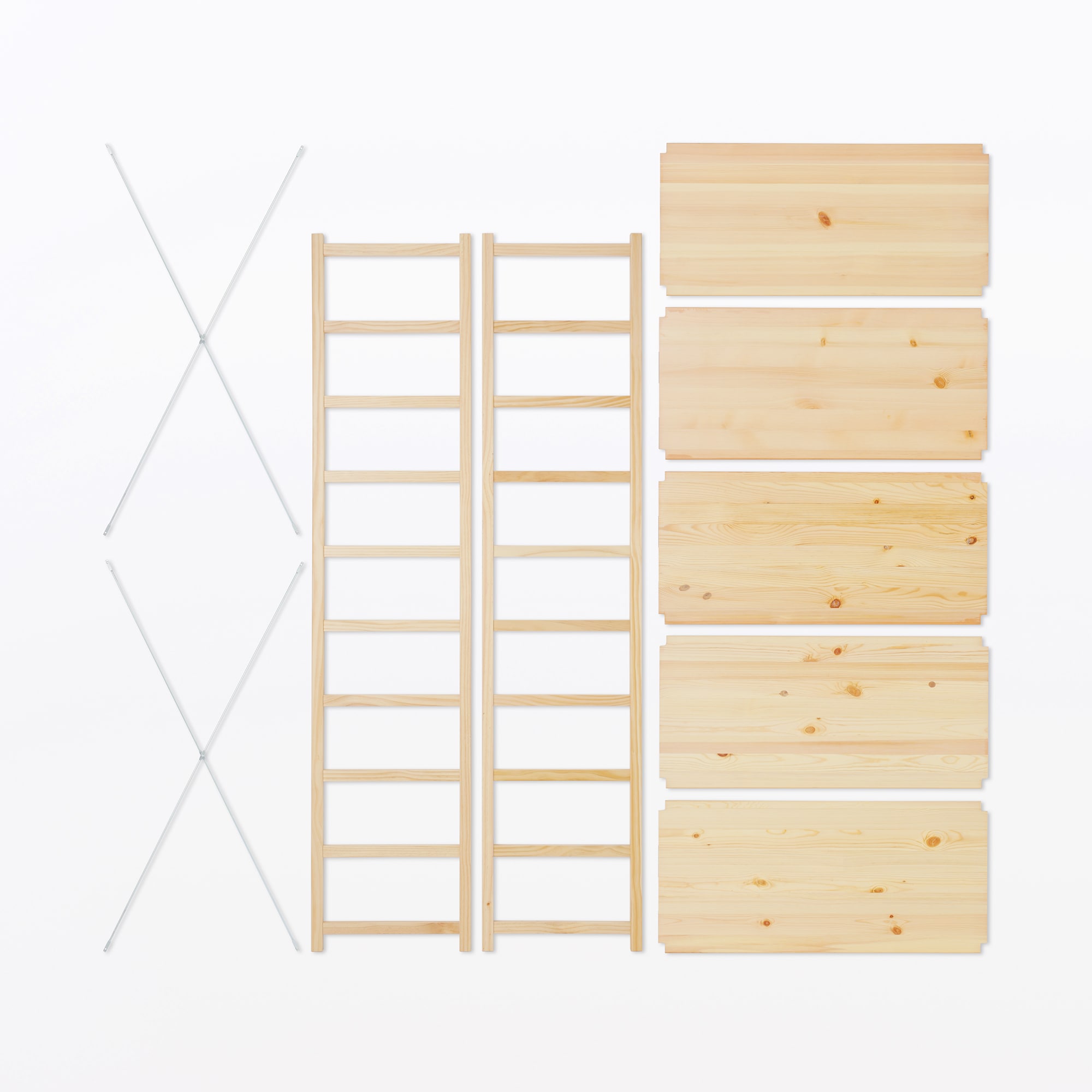 パイン材ユニットシェルフ・８６ｃｍ幅・大