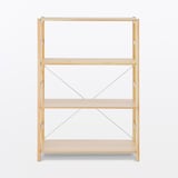 パイン材ユニットシェルフ・８６ｃｍ幅・中