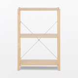 パイン材ユニットシェルフ奥行２５ｃｍタイプ・５８ｃｍ幅・小