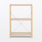 パイン材ユニットシェルフ奥行２５ｃｍタイプ・５８ｃｍ幅・小