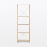 パイン材ユニットシェルフ奥行２５ｃｍタイプ・５８ｃｍ幅・大